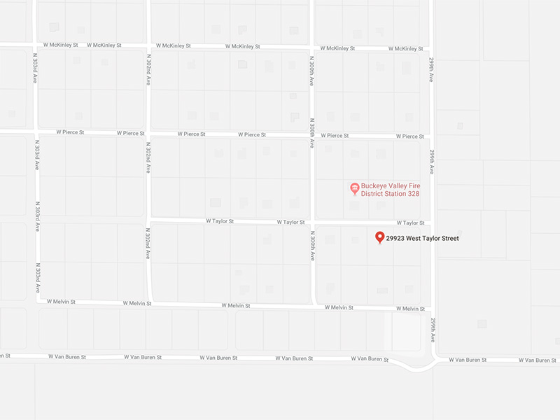 29923 W Taylor St Buckeye Map By Marie Shafer